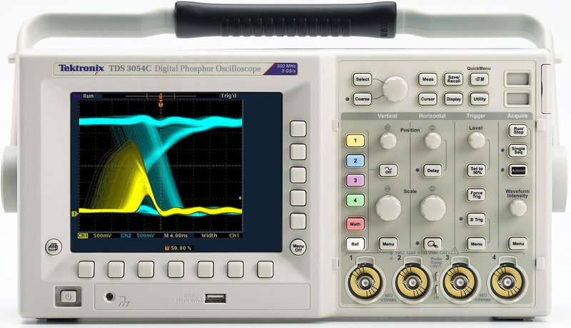 Tektronix TDS3012C Digital Phosphor Oscilloscope, 100 MHz, 2 Ch., 1.25 GS/s